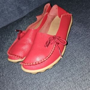 Red Women's Loafers
